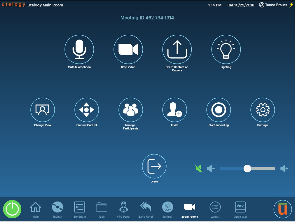 Utelogy Now Shipping Zoom Room Integration